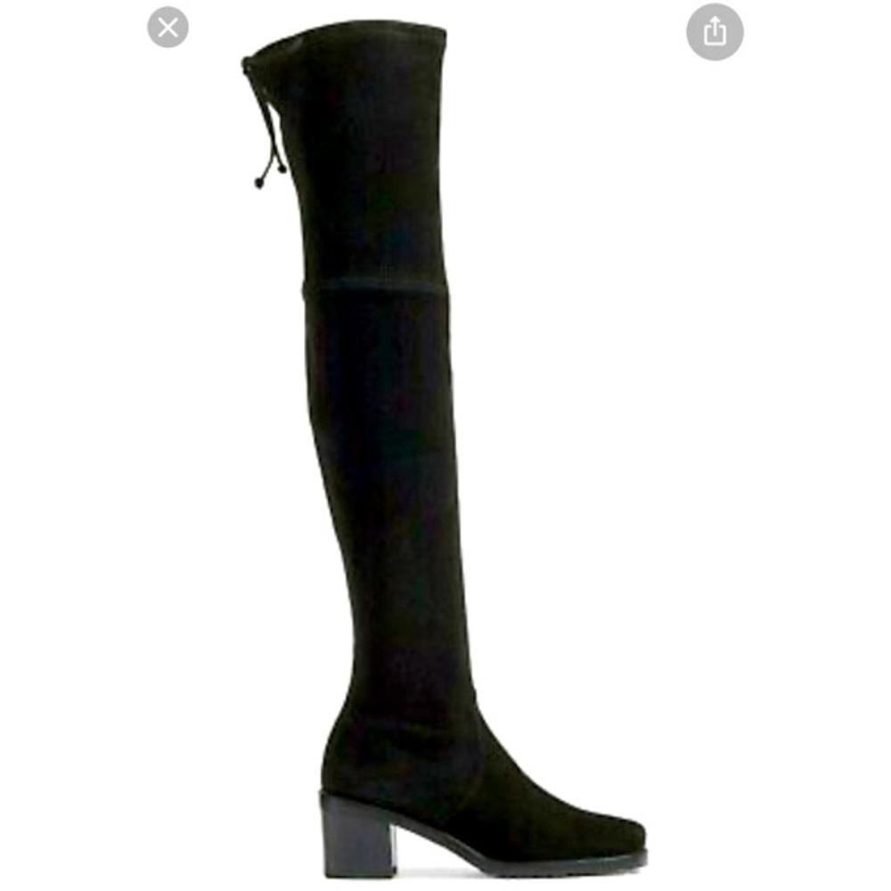Stuart Weitzman Elevated Over the Knee Boots in suede